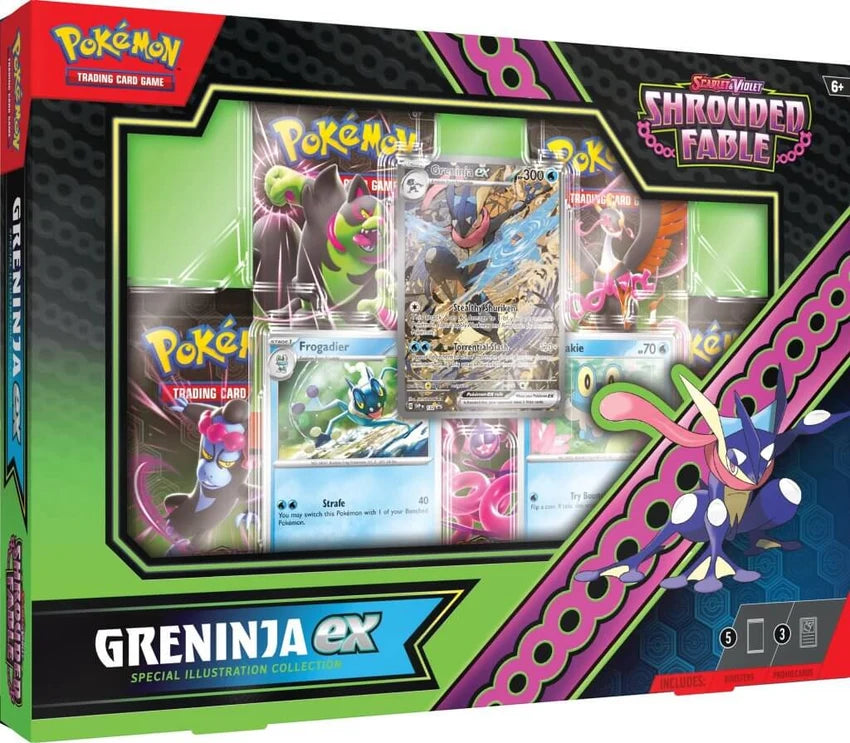 Pokemon TCG SV6.5 Scarlet & Violet Shrouded Fable [ GRENINJA EX ] Special Collection Box